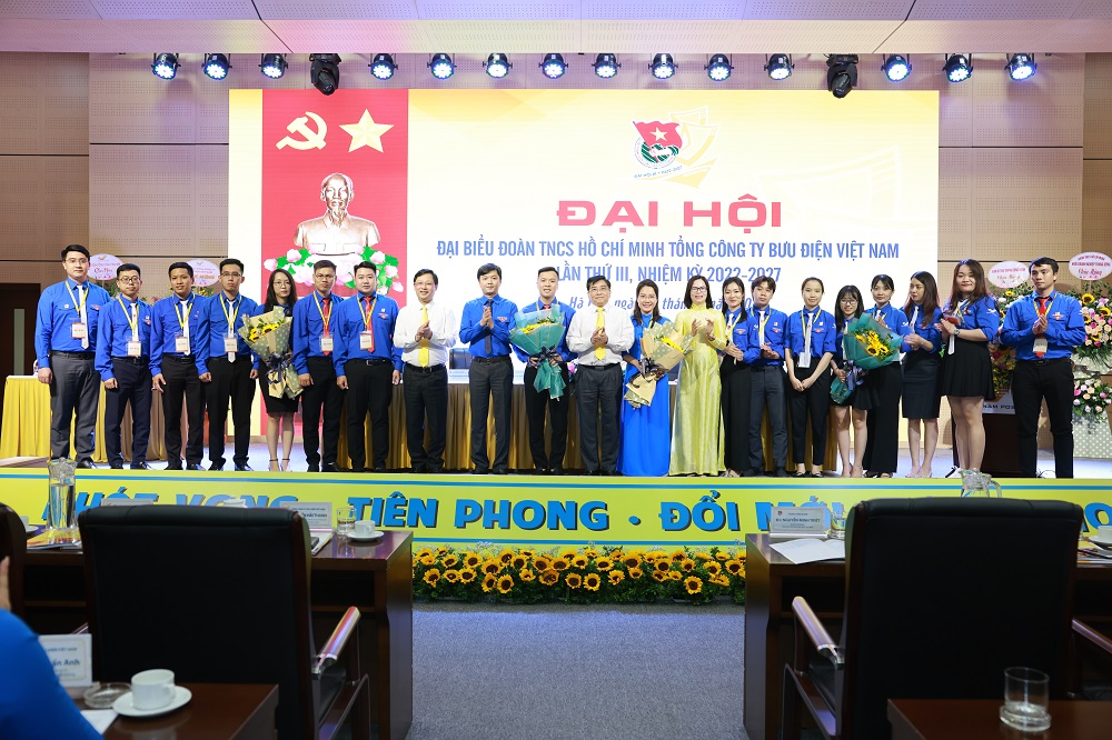 Đoàn TNCS Hồ Chí Minh Tổng công ty Bưu điện Việt Nam tổ chức thành công Đại hội nhiệm kỳ 2022 - 2027 