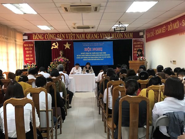Quảng Nam: Sơ kết công tác triển khai thực hiện Đề án Phát triển hệ thống Bưu điện Văn hoá xã
