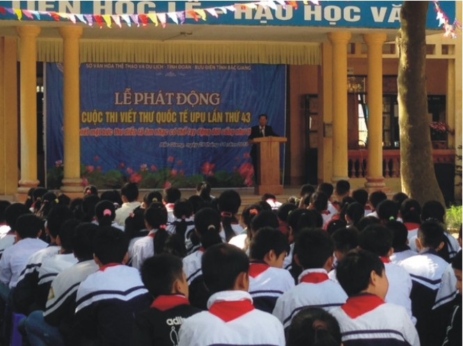 Bắc Giang tổ chức phát động hưởng ứng cuộc thi viết thư quốc tế UPU lần thứ 43