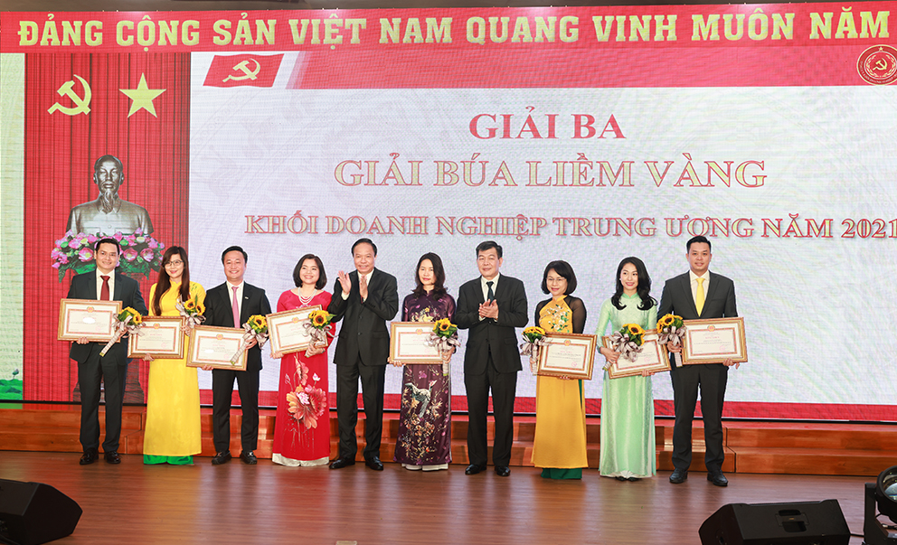 Hưởng ứng Giải Búa liềm vàng Khối Doanh nghiệp Trung ương năm 2022