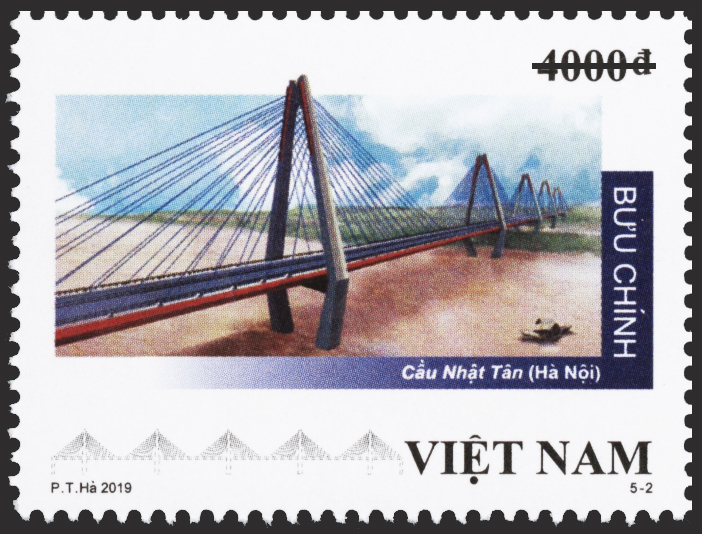 Giới thiệu bộ tem “Cầu dây văng Việt Nam”