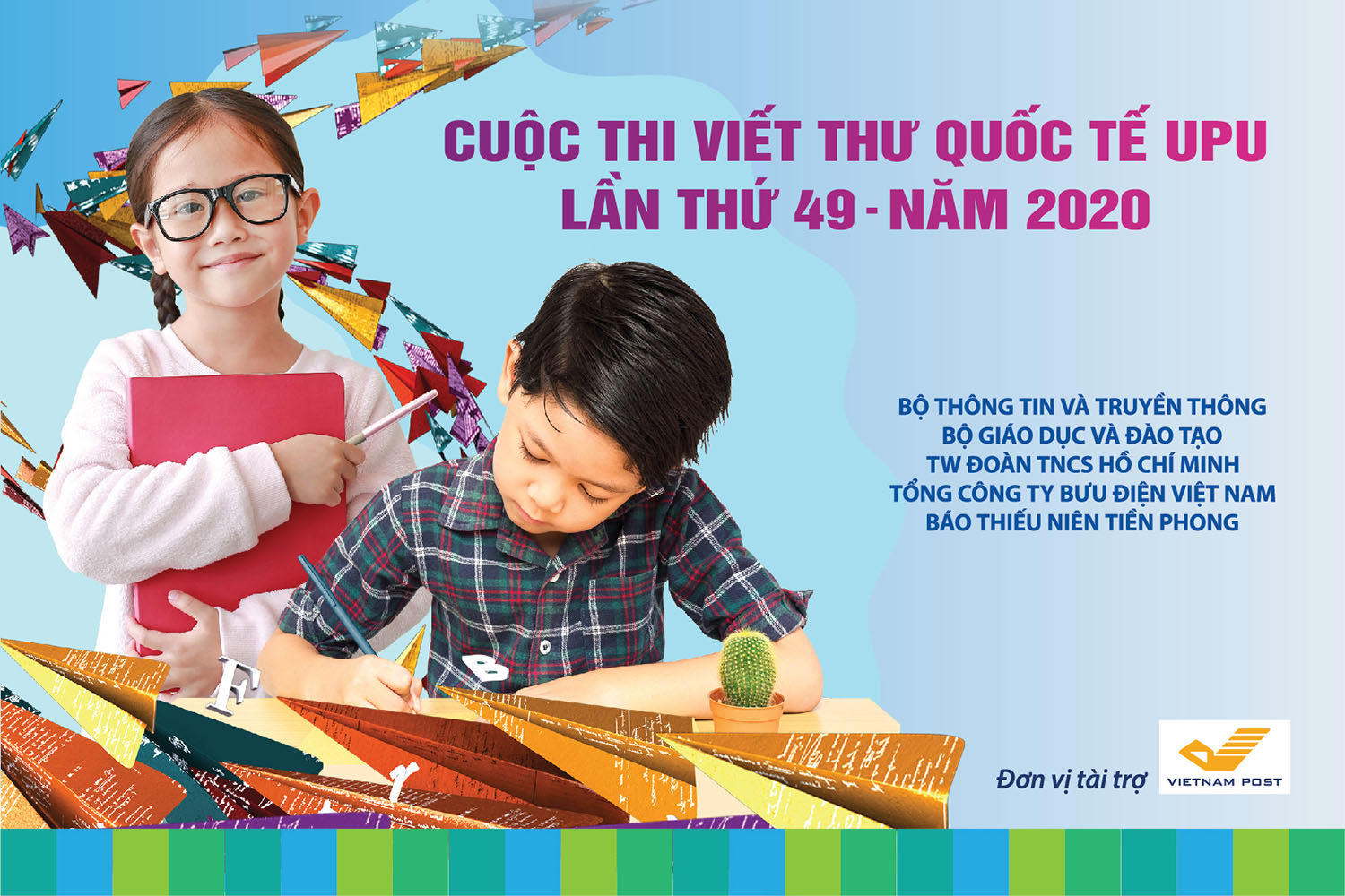 Lùi thời hạn nhận bài tham dự Cuộc thi Viết thư Quốc tế UPU lần thứ 49 (năm 2020) của Việt Nam