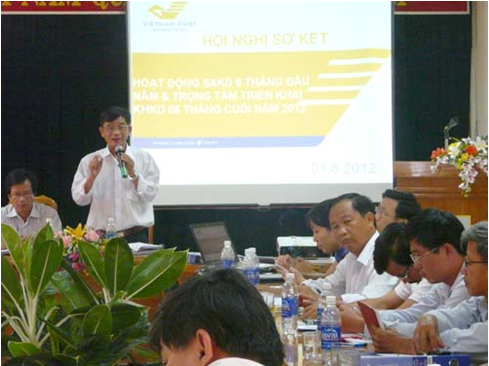Công đoàn Bưu Điện tỉnh Quảng Nam sơ kết hoạt động 6 tháng đầu năm 2012 