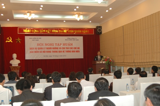  Thi điểm đợt 2 công tác chi trả lương hưu, bảo hiểm xã hội hàng tháng qua hệ thống bưu chính. 