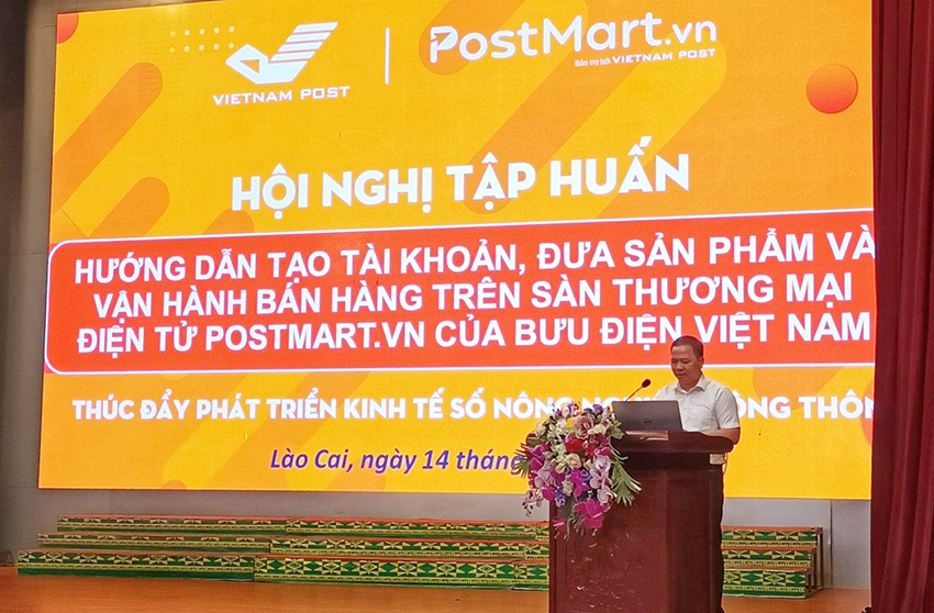 Lào Cai: Tập huấn kỹ năng kinh doanh trên sàn Postmart.vn