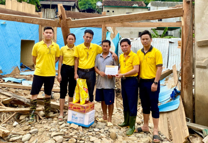 Chung tay khắc phục hậu quả thiên tai tại huyện Kỳ Sơn