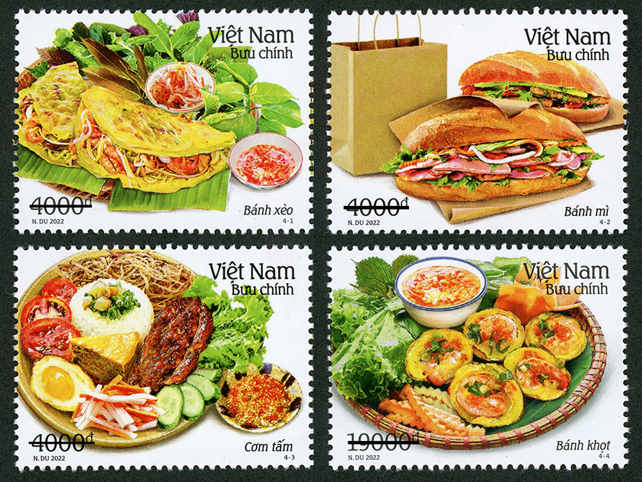 Giới thiệu Bộ tem “Ẩm thực Việt Nam”