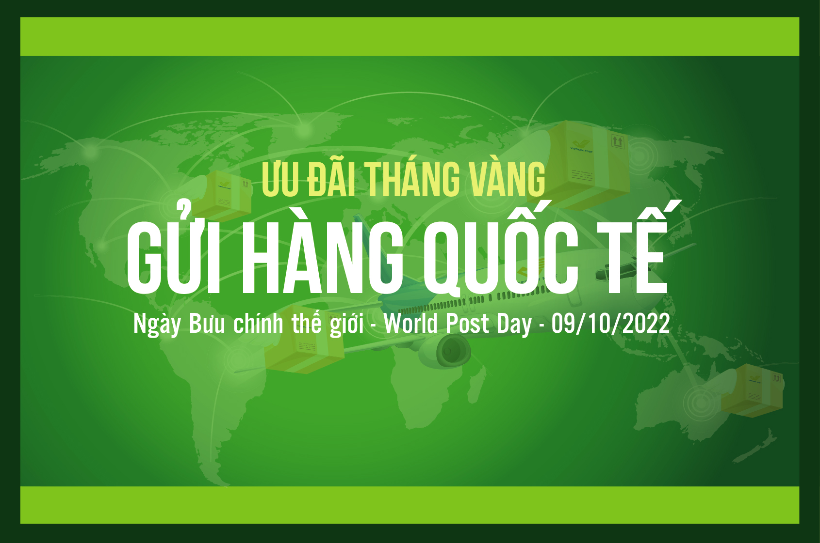 Nhiều ưu đãi tri ân khách hàng, mừng ngày Bưu chính thế giới