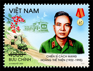 Giới thiệu bộ tem “Chiến sĩ cách mạng Hoàng Thế Thiện (1922-1995)”