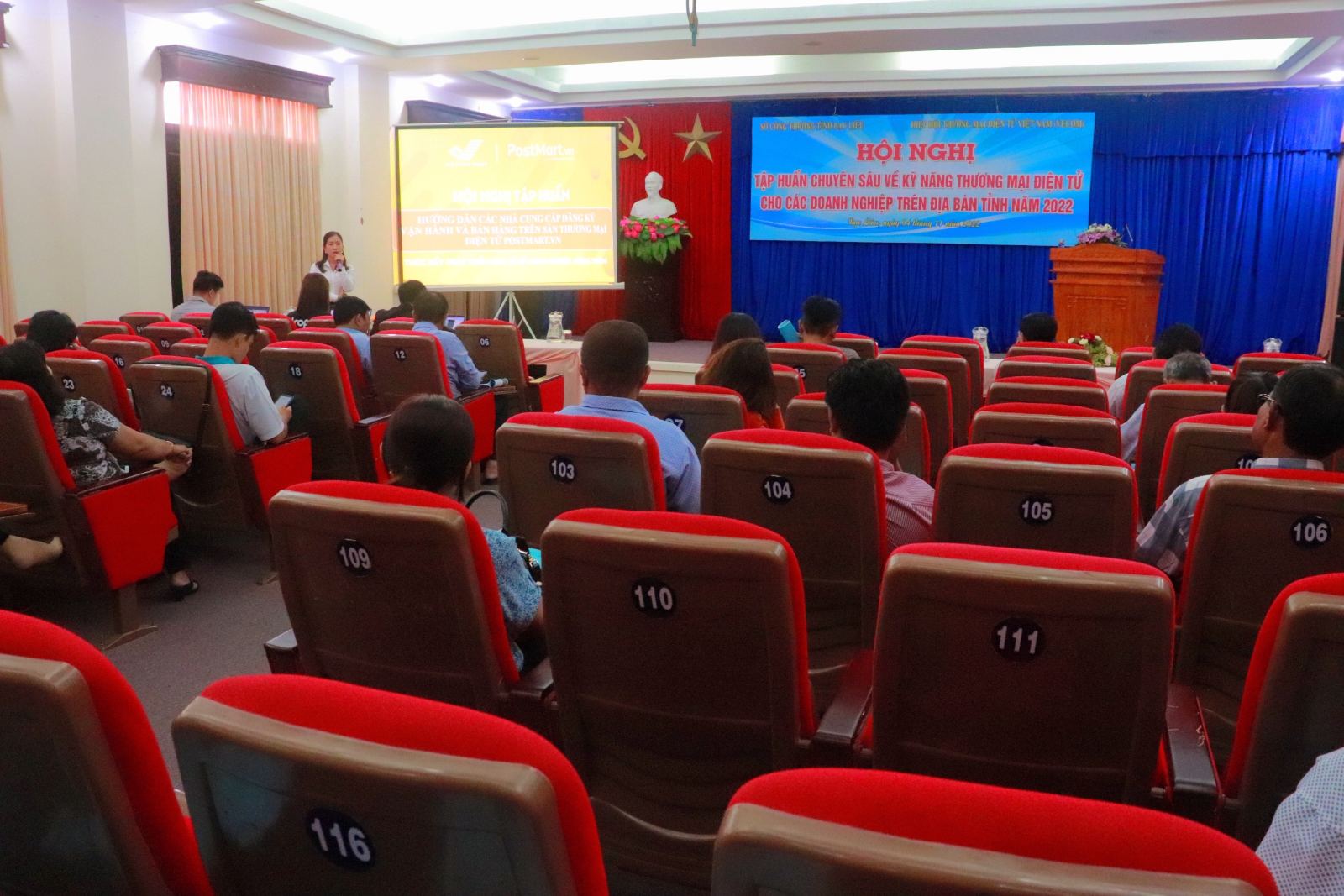 Hướng dẫn doanh nghiệp tỉnh Bạc Liêu tham gia sàn Postmart