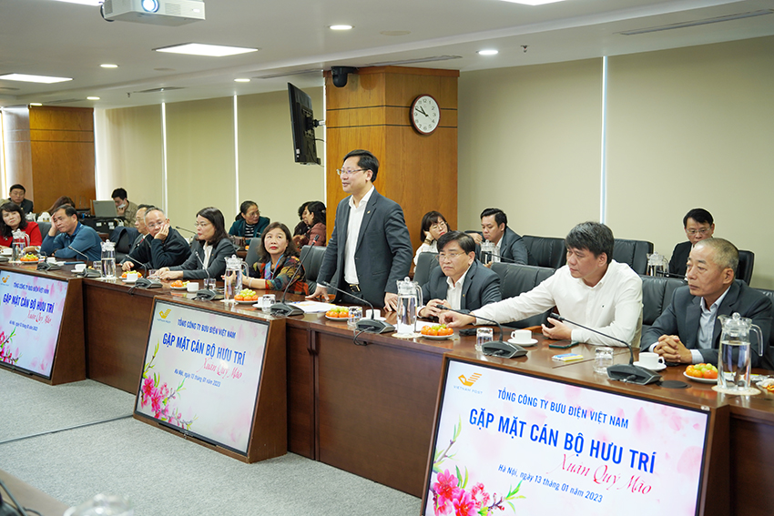 Bưu điện Việt Nam gặp mặt cán bộ hưu trí nhân dịp Xuân Quý Mão 2023
