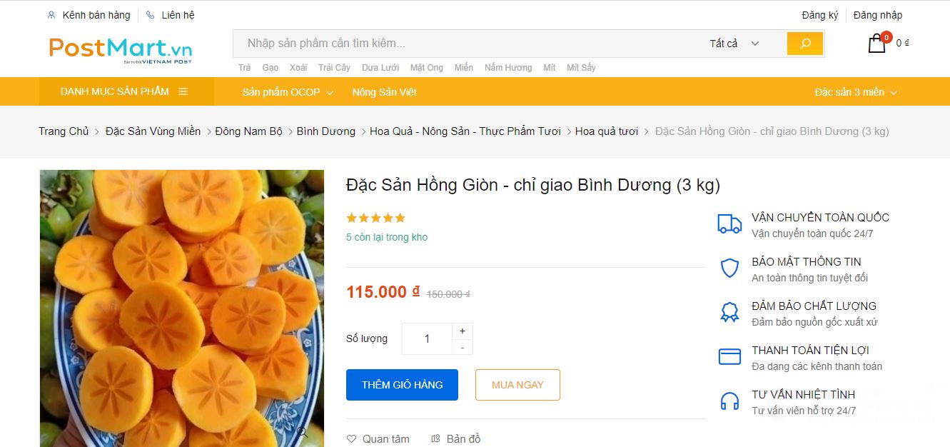 Bình Dương: 70 sản phẩm nông nghiệp của nông dân lên sàn thương mại điện tử năm 2022