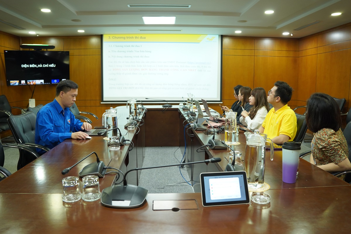 Thanh niên Bưu điện Việt Nam đẩy mạnh các chương trình thi đua bán hàng trên sàn Postmart.vn