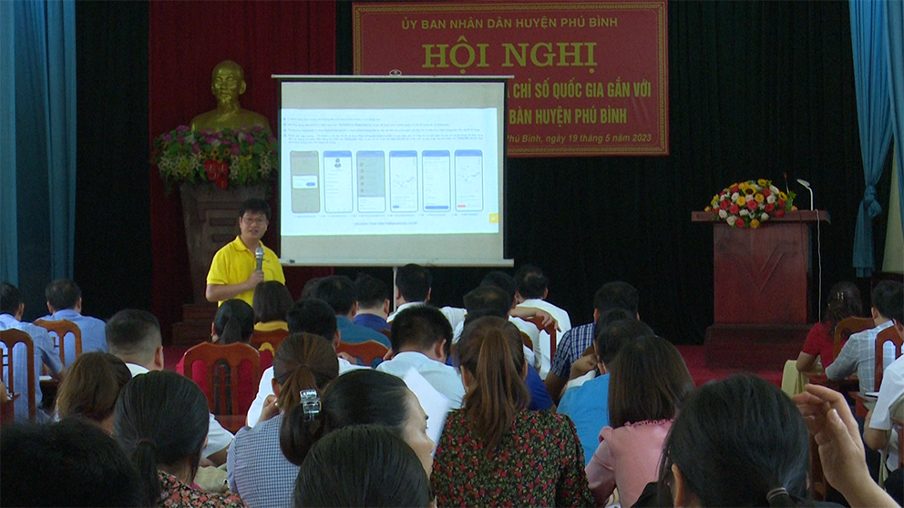 Thái Nguyên: Tập huấn hướng dẫn triển khai nền tảng địa chỉ số quốc gia gắn với bản đồ số tại huyện Phú Bình