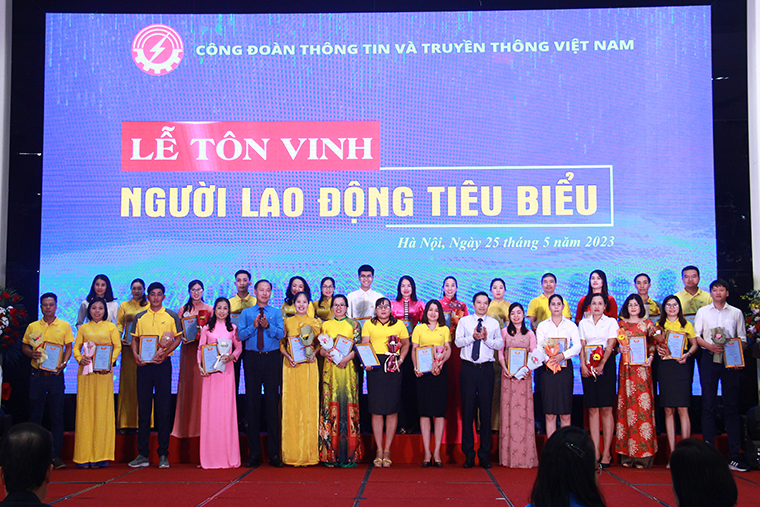 Tôn vinh 205 lao động tiêu biểu ngành Thông tin và Truyền thông năm 2023