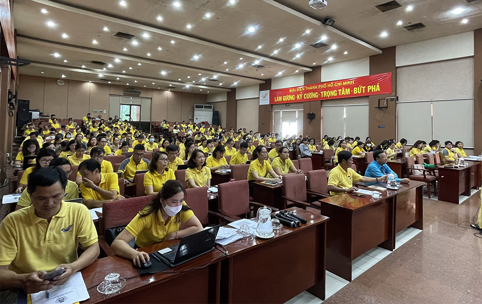 Bưu điện TP.Hồ Chí Minh tổ chức đào tạo, bồi dưỡng nghiệp vụ, kỹ năng hoạt động công tác Công đoàn năm 2023