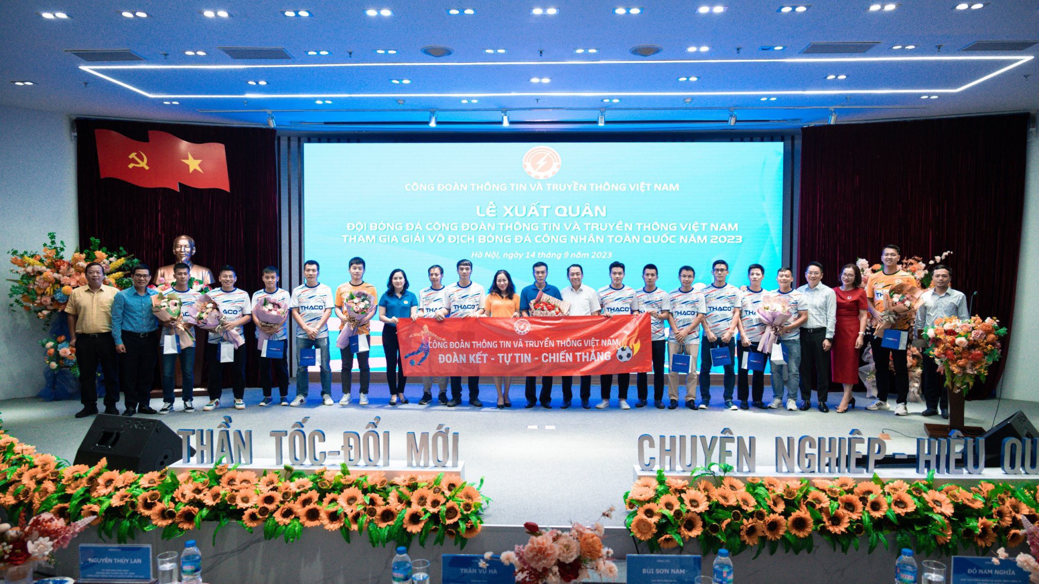 4 cầu thủ của Vietnam Post góp mặt trong đội hình Công đoàn TTTTVN tham dự Giải Vô địch bóng đá công nhân toàn quốc năm 2023