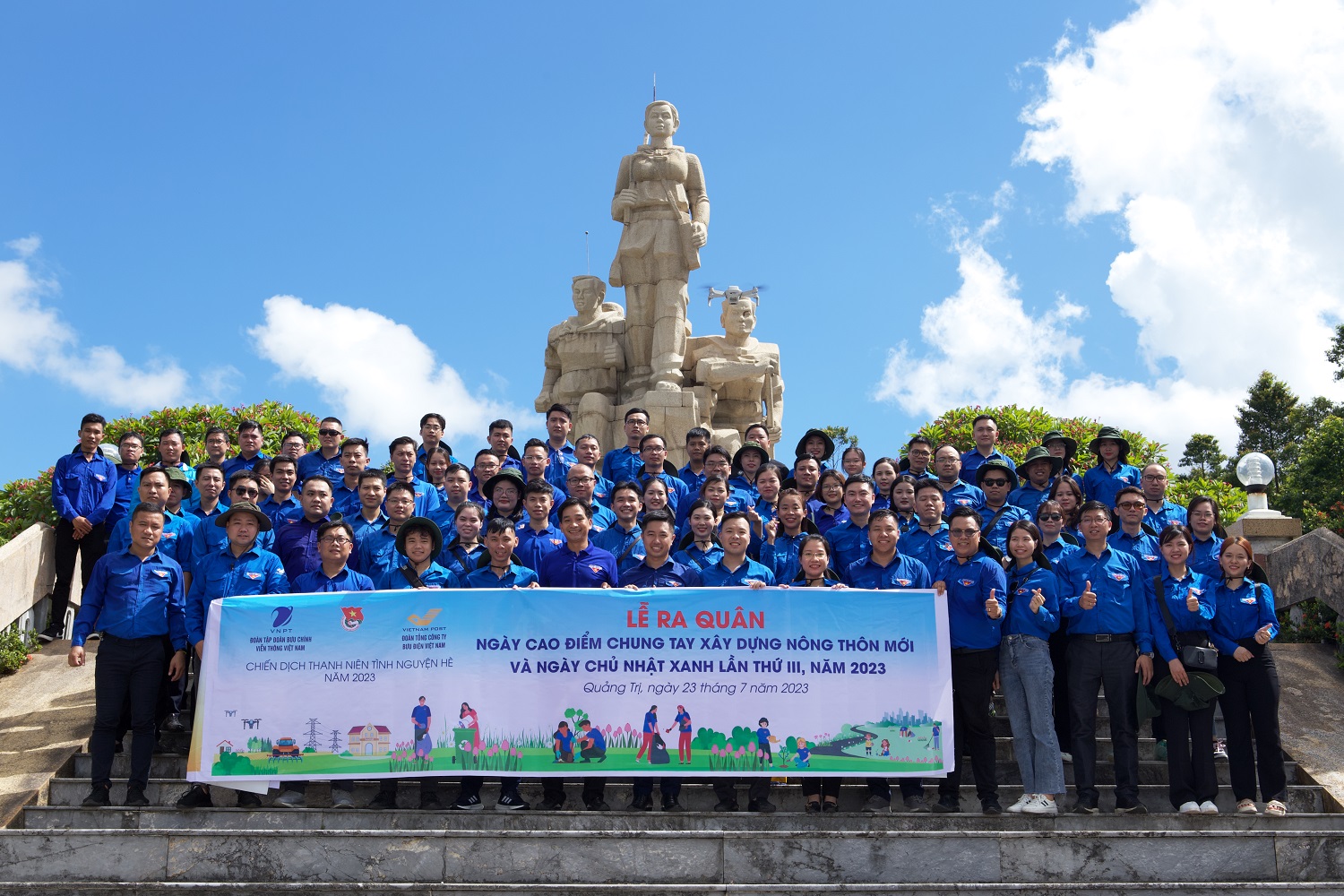 Đoàn Tổng công ty Bưu điện Việt Nam nhận Bằng khen thành tích xuất sắc trong thực hiện Chiến dịch Thanh niên Tình nguyện hè năm 2023