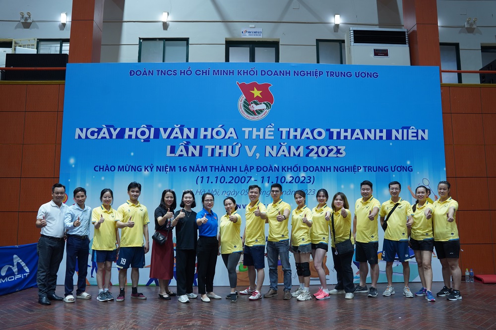 Đoàn Tổng công ty Bưu điện Việt Nam tham gia “Ngày hội văn hóa thể thao thanh niên Khối Doanh nghiệp Trung ương” lần thứ V, năm 2023