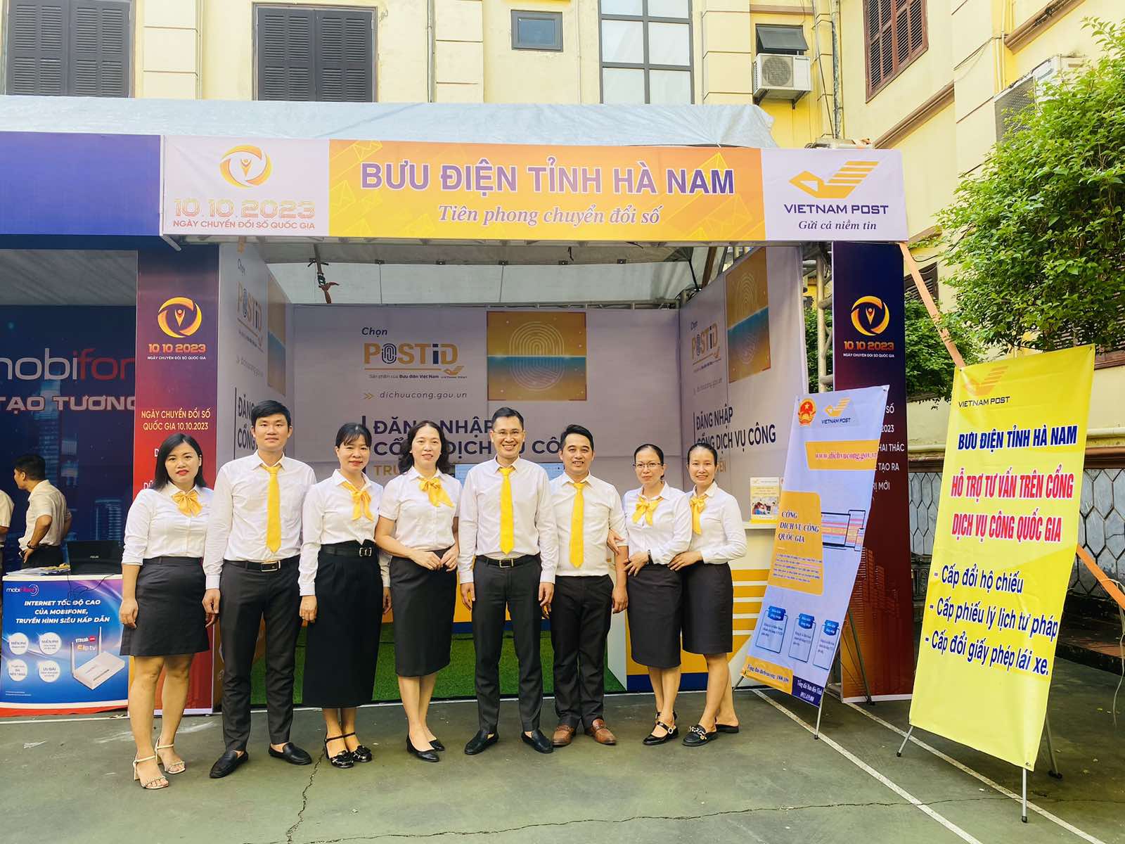 Bưu điện tỉnh Hà Nam hưởng ứng Ngày Chuyển đổi số quốc gia năm 2023