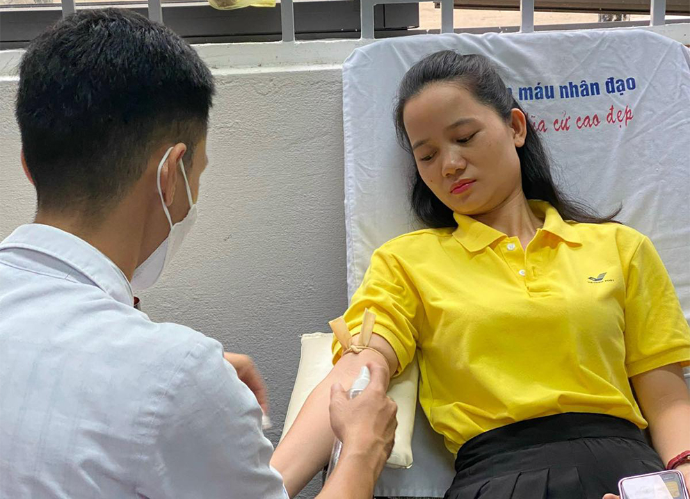 Bưu điện thành phố Đà Nẵng tổ chức chương trình hiến máu tình nguyện