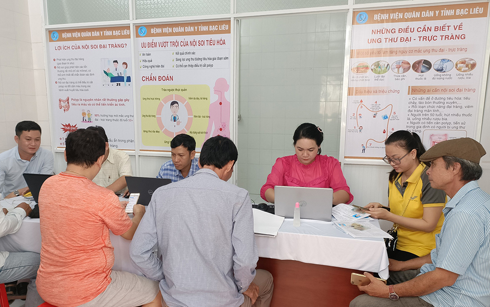 Hỗ trợ người dân cấp đổi Giấy phép lái xe ô tô trực tuyến (mức độ 4) tại Bệnh viện Quân dân Y tỉnh Bạc Liêu