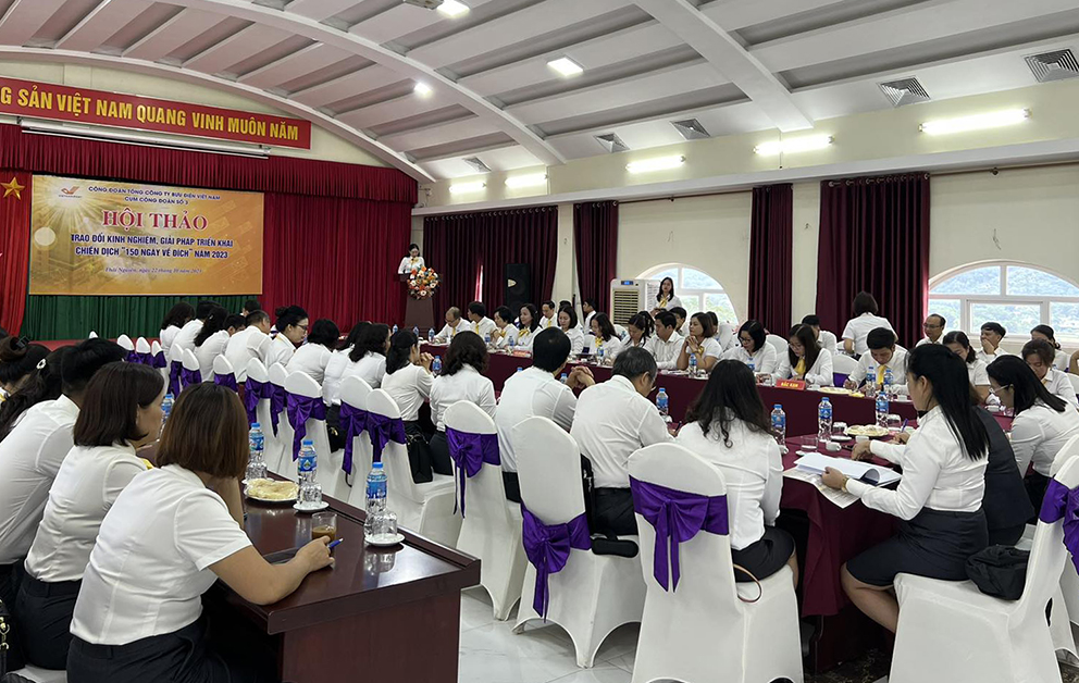 Cụm Công đoàn số 3 trao đổi các giải pháp phấn đấu về đích kế hoạch sản xuất kinh doanh năm 2023
