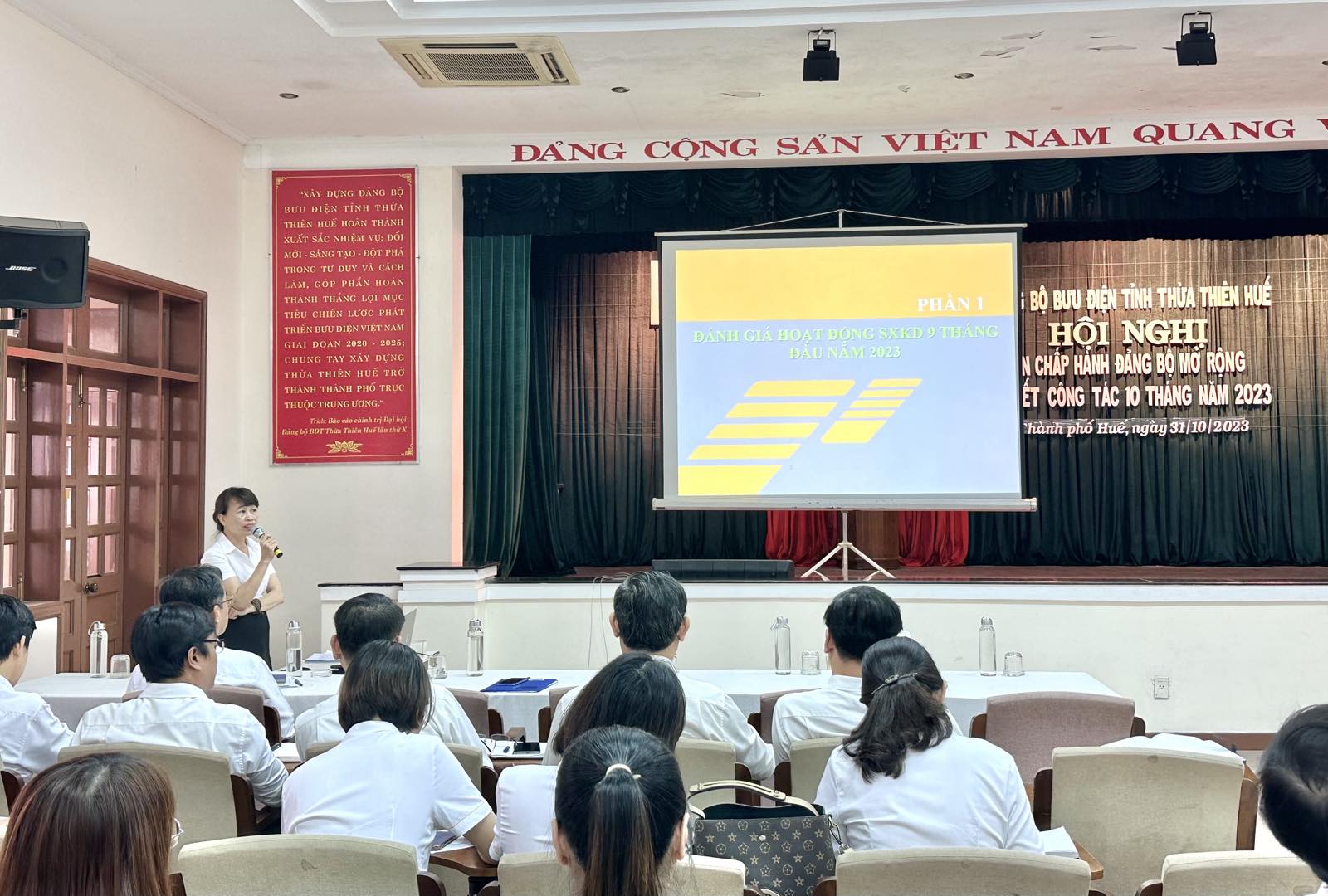 Bưu điện tỉnh Thừa Thiên Huế tổ chức Hội nghị Ban chấp hành Đảng bộ mở rộng