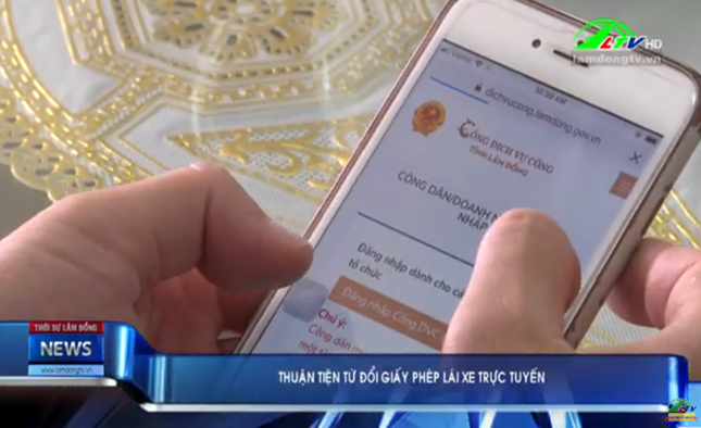 Thuận tiện đổi giấy phép lái xe trực tuyến