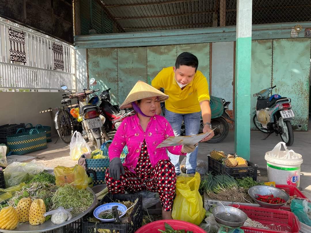 Bưu điện Thị xã Gò Công chung tay cùng mạng lưới an sinh