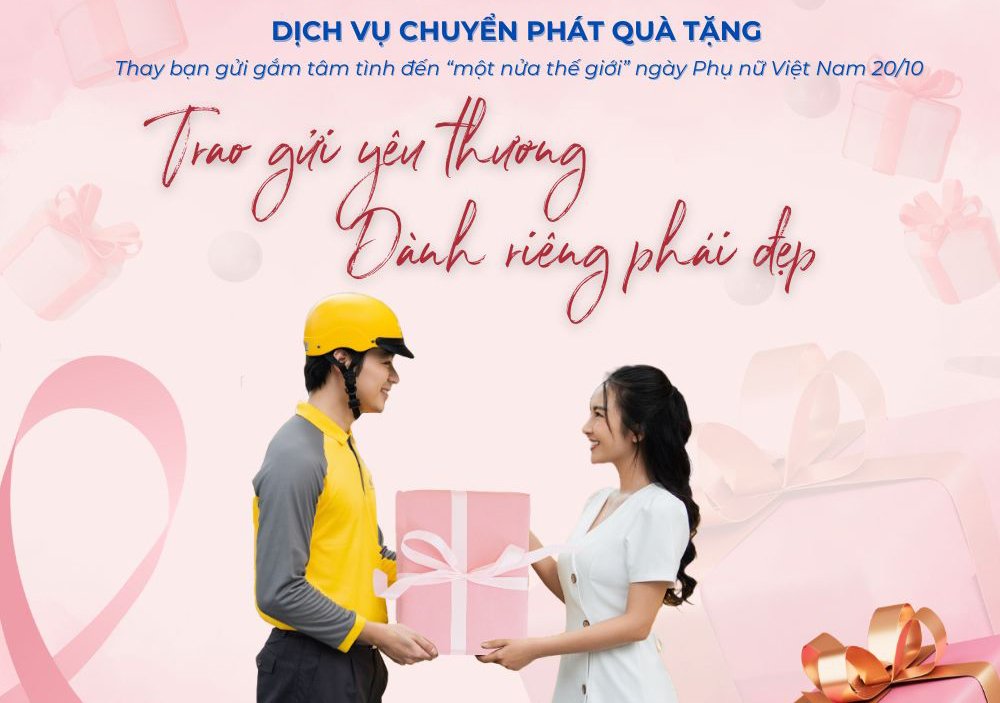 Trao gửi yêu thương, tôn vinh vẻ đẹp phụ nữ Việt cùng Bưu điện Việt Nam
