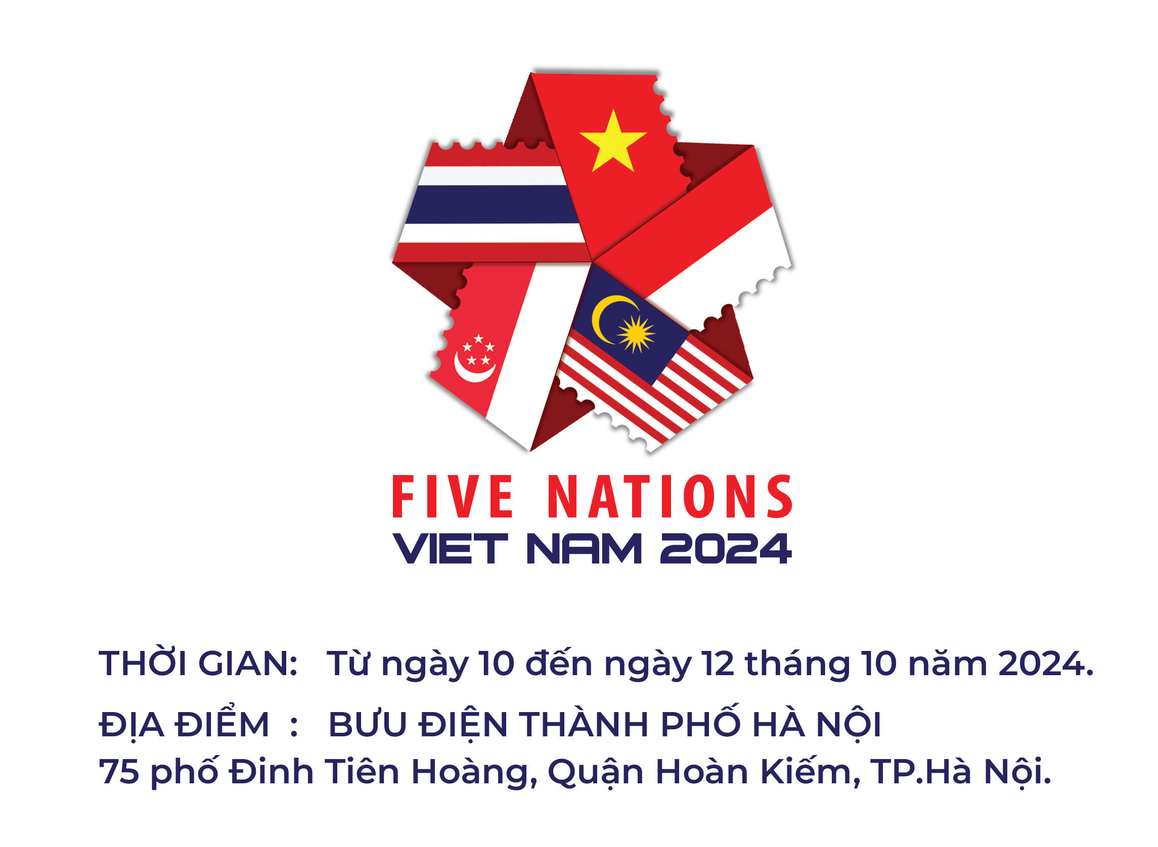 Thu Hà Nội – Nơi gặp gỡ, hội tụ các bộ sưu tập tem tại Triển lãm Tem năm nước khu vực Asean