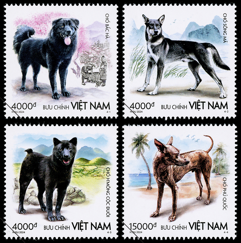 Giới thiệu bộ tem “Chó”