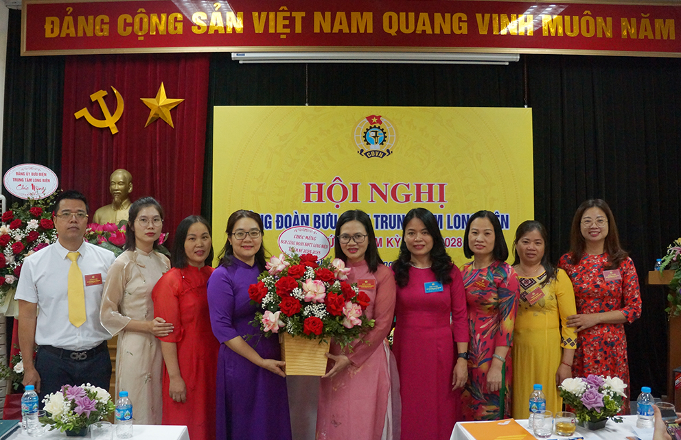 Bưu điện Trung tâm Long Biên tổ chức Hội nghị Công đoàn lần thứ I, nhiệm kỳ 2024-2028
