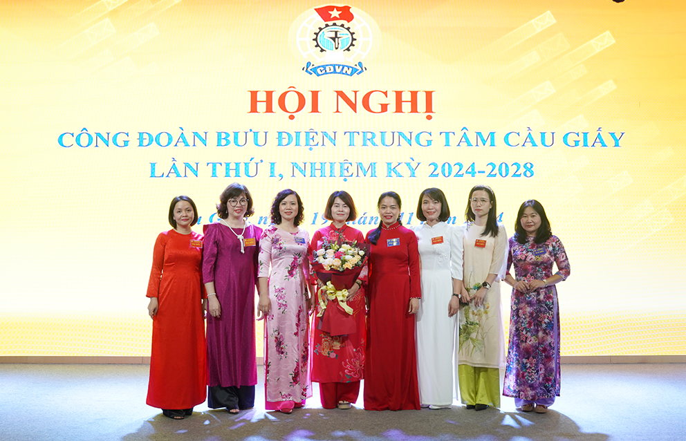 Công đoàn Bưu điện Trung tâm Cầu Giấy tổ chức Hội nghị lần thứ I, nhiệm kỳ 2024-2028