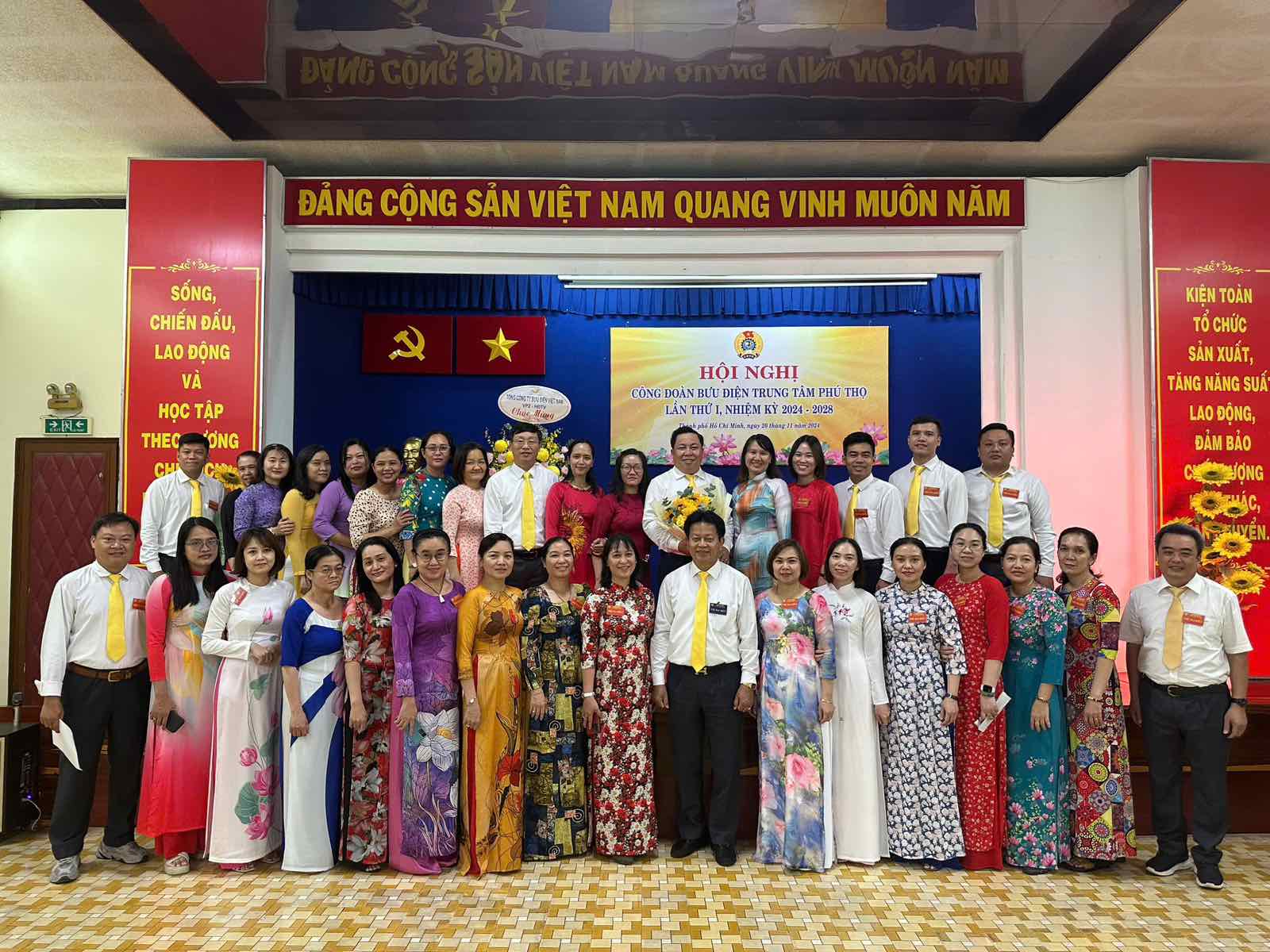Ban Chấp hành Công đoàn Bưu điện Trung Tâm Phú Thọ tổ chức thành công Hội nghị Công đoàn lần thứ I