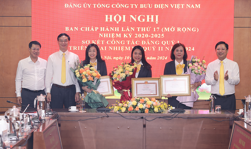 Đảng ủy Tổng công ty Bưu điện Việt Nam: Sơ kết công tác Quý I,  triển khai nhiệm vụ Quý II/2024