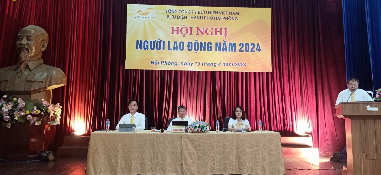 Bưu điện TP Hải Phòng đã tổ chức Hội nghị Người lao động năm 2024