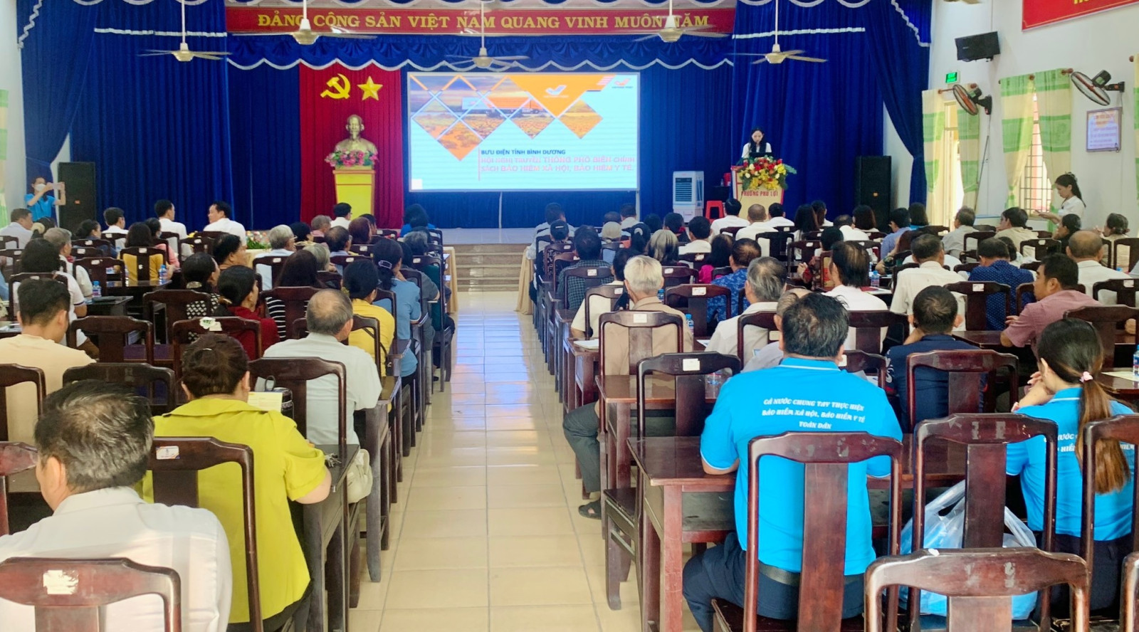 Bình Dương: Hội nghị truyền thông phát triển nhân viên thu bảo hiểm xã hội, bảo hiểm y tế