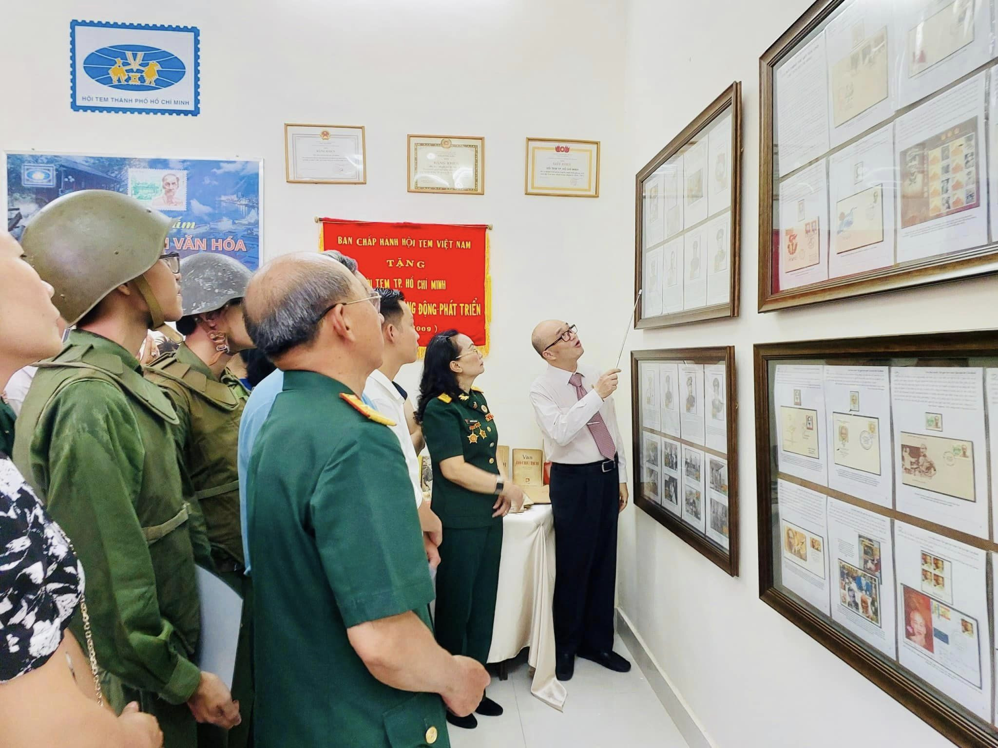 Hội tem TP. Hồ Chí Minh tổ chức Triển lãm tem chào mừng ngày sinh nhật Bác