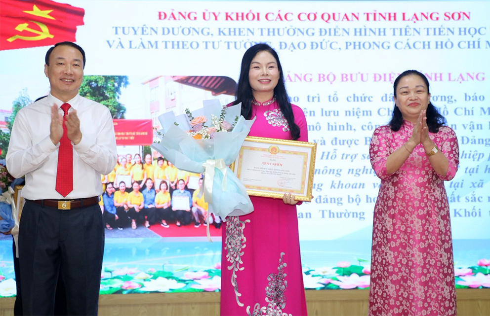 Đảng bộ Bưu điện tỉnh Lạng Sơn – điển hình tiêu biểu trong học tập và làm theo Bác