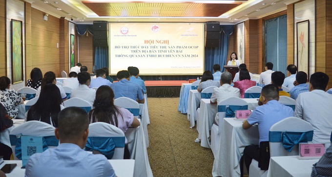 Yên Bái: hỗ trợ thúc đẩy tiêu thụ sản phẩm OCOP trên địa bàn tỉnh thông qua sàn thương mại điện tử Buudien.vn năm 2024