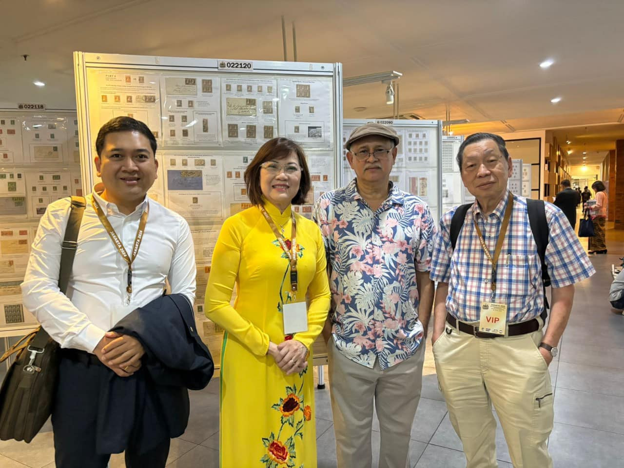 Việt Nam tham dự Triển lãm tem quốc tế châu Á - Jakarta 2024