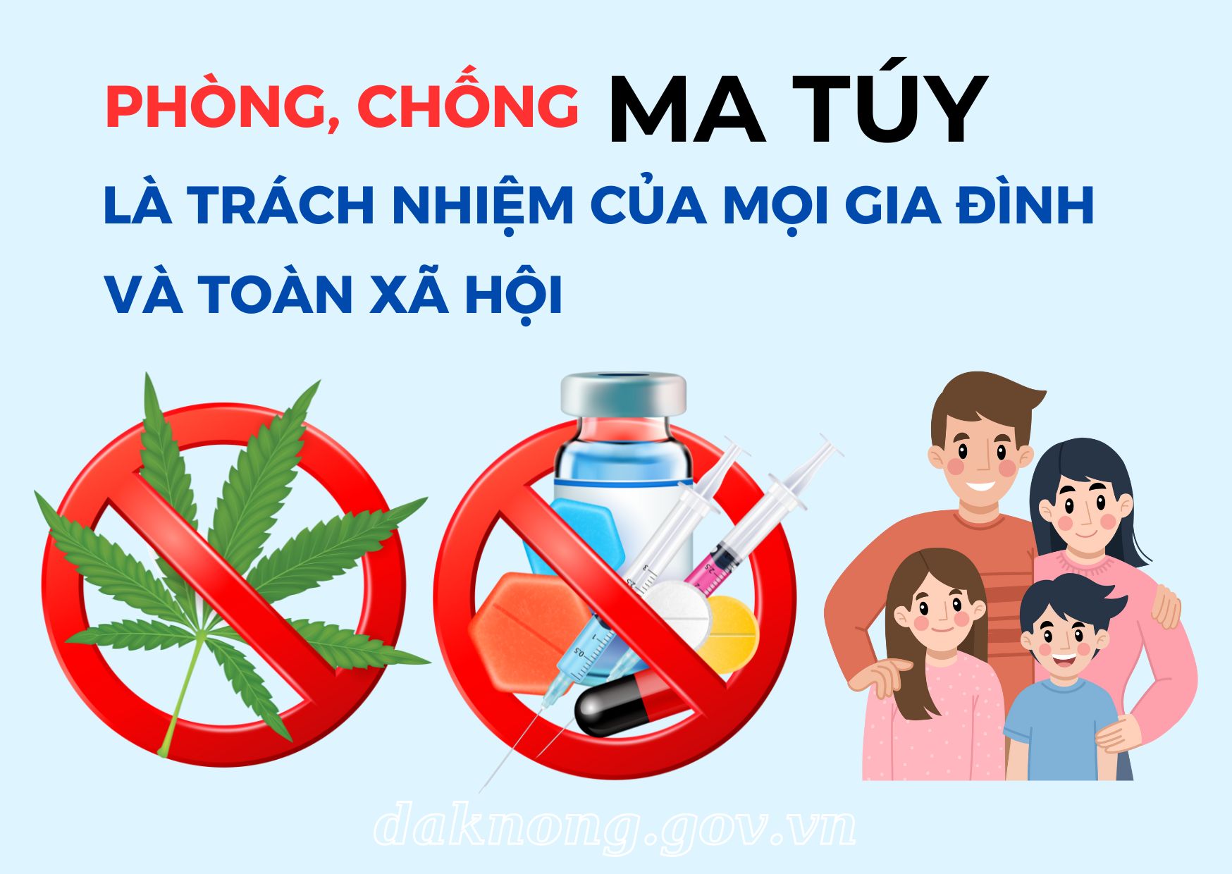 Chung tay xây dựng xã, phường, thị trấn sạch ma túy!