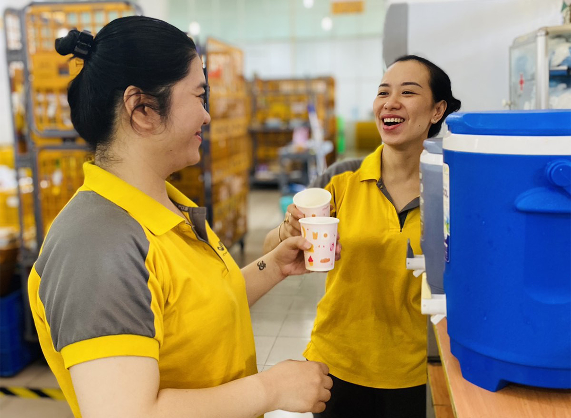 Công đoàn Công ty Vận chuyển và Kho vận Bưu điện với công tác chăm lo cho Người lao động trong mùa nắng nóng 2024