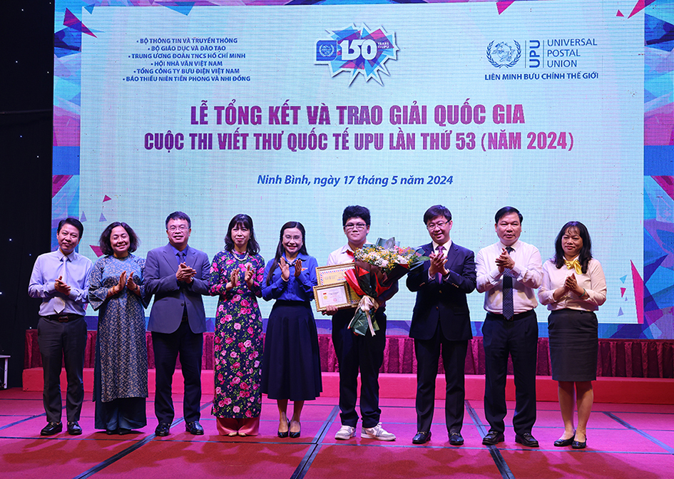 Tổng kết và Trao giải Cuộc thi Viết thư Quốc tế UPU lần thứ 53 năm 2024