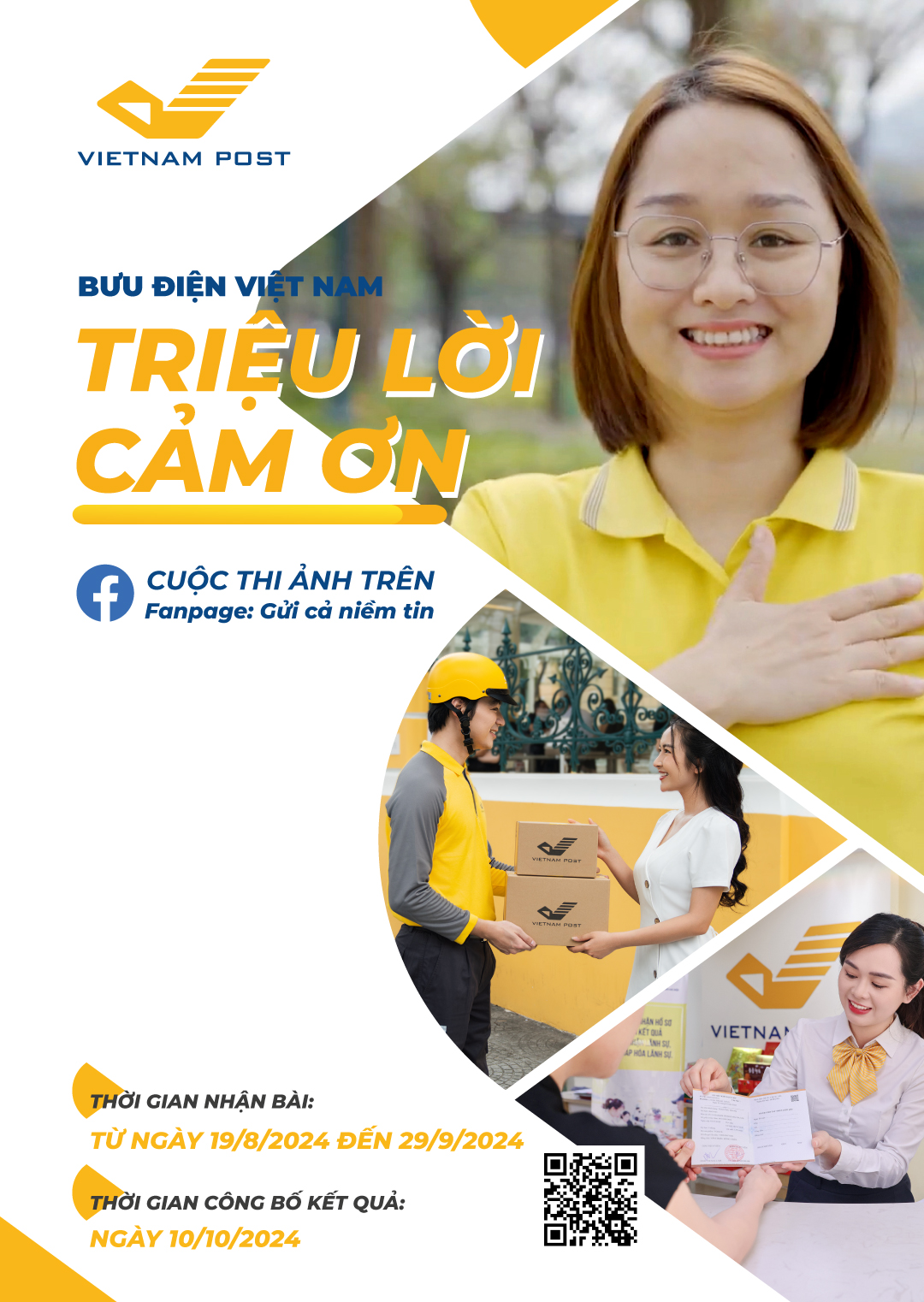 Tổng công ty Bưu điện Việt Nam phát động Cuộc thi Ảnh “Bưu điện Việt Nam - Triệu lời cảm ơn”